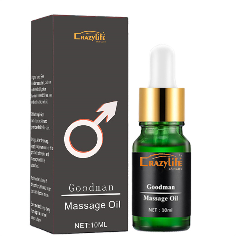 Crazylife Men's Penis Enlargement Oil Massage Essential Oil Delay Oil 10ml