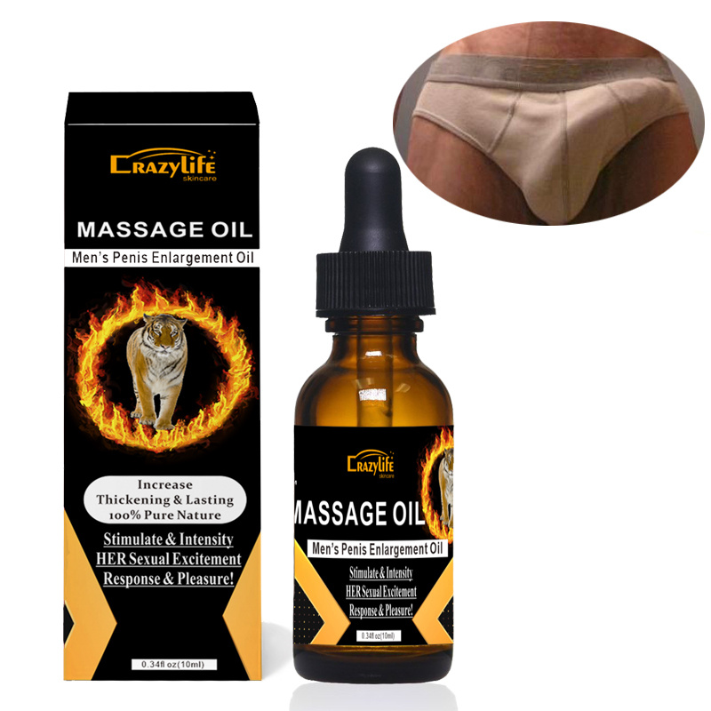 Crazylife Male private part massage essential oil for enlargement and delayed ejaculation