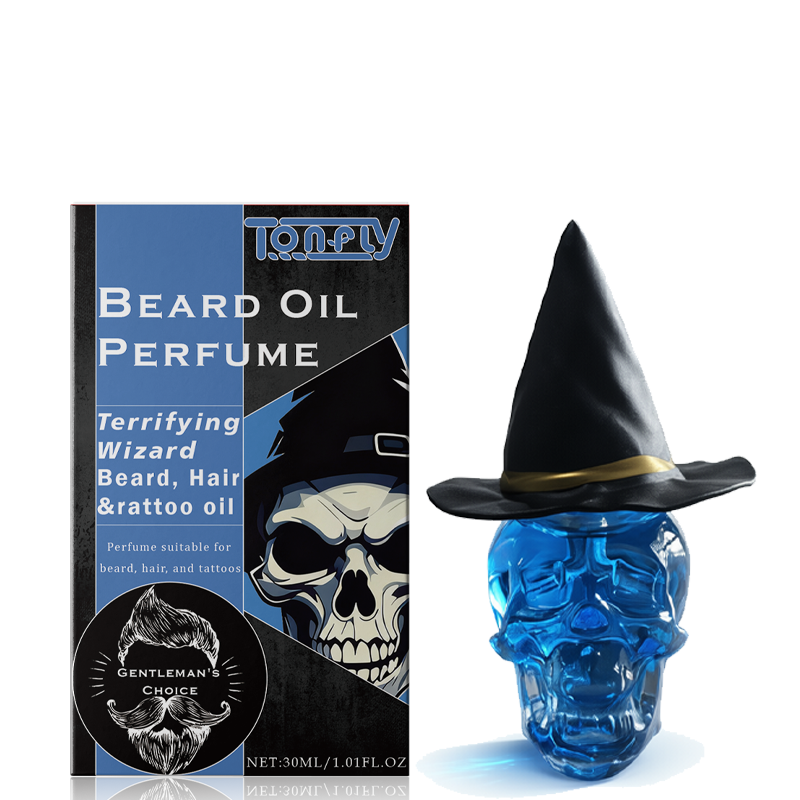 Tonfly Blue Skull Crystal Perfume 30ml – Long-Lasting Men’s Cologne with Iconic Skull Design