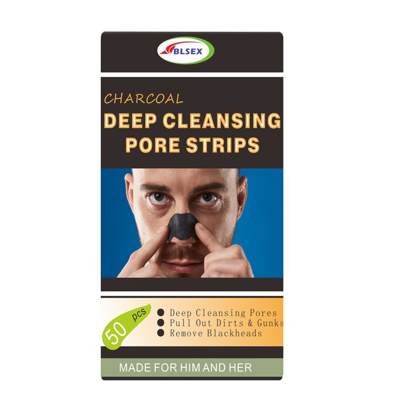 Deep Cleansing Pore Strips 50 Count Deep Cleansing Blackhead Remover Strips Nose Strips for Blackhead Removal