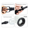 Small-sized vacuum pump penis exerciser for men, with a pull rod and negative pressure booster, suitable for airplane use, adult erotic sex toys.