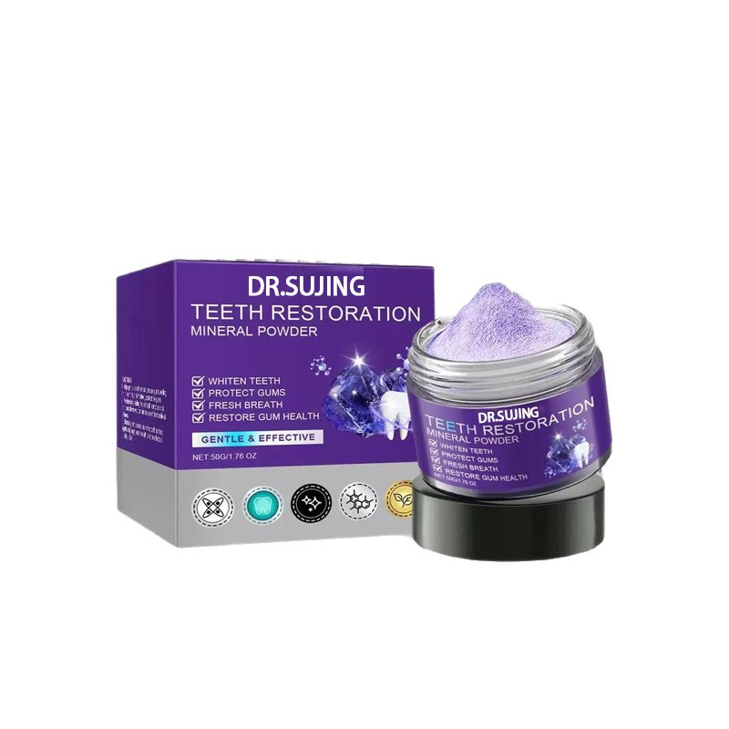 Dental cleaning powder - Deep oral cleaning, removes yellowing and stains, freshens breath, and cleans teeth.