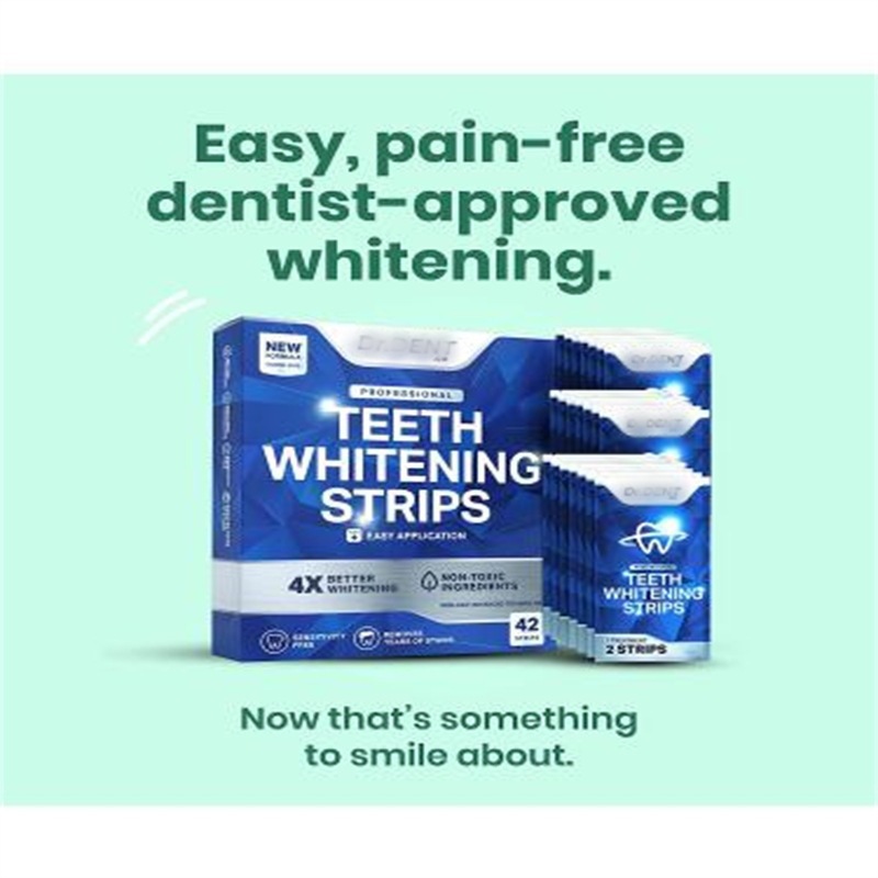 BlackTeeth Whitening Strips - Gentle Care for Naturally Bright Teeth