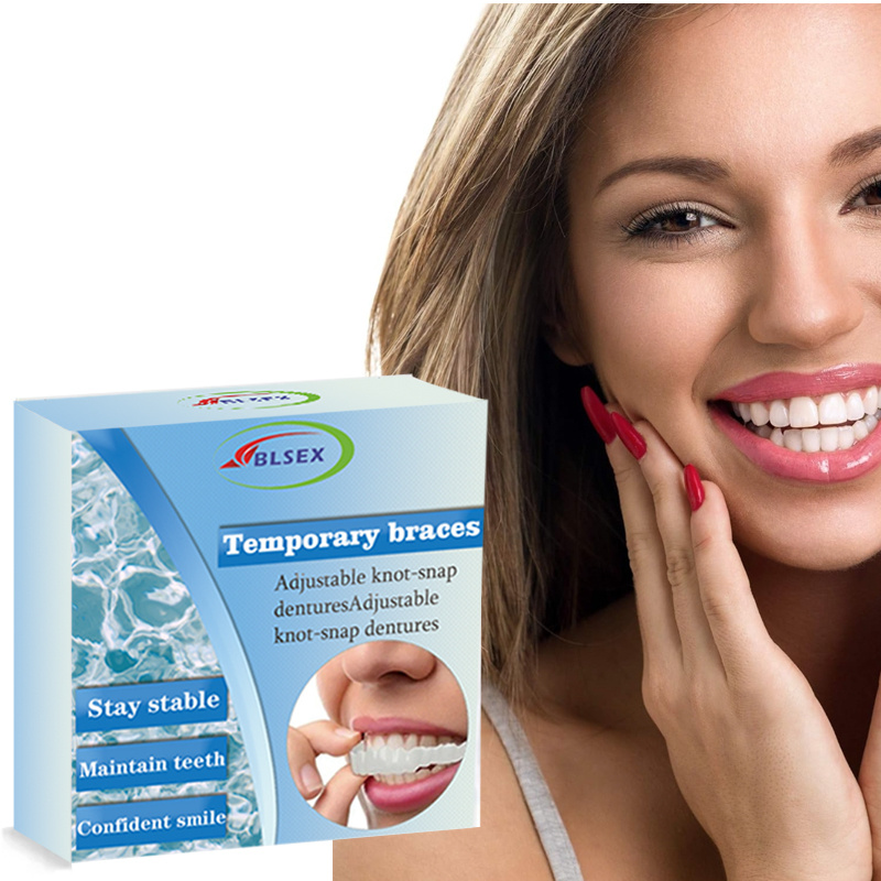 BLSEX Whitening braces, simulation braces, silicone braces, teeth whitening