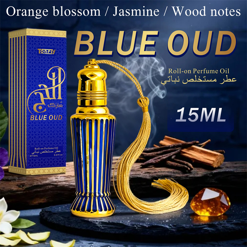 Tonfly Blue Classic Cone Perfume – Fruity Floral 15ml, Long-Lasting Scent for Dates & Parties