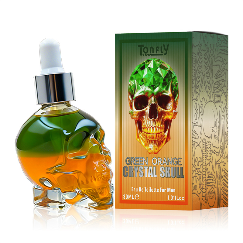 Tonfly Green Orange Skull Dual Color Perfume 30ml