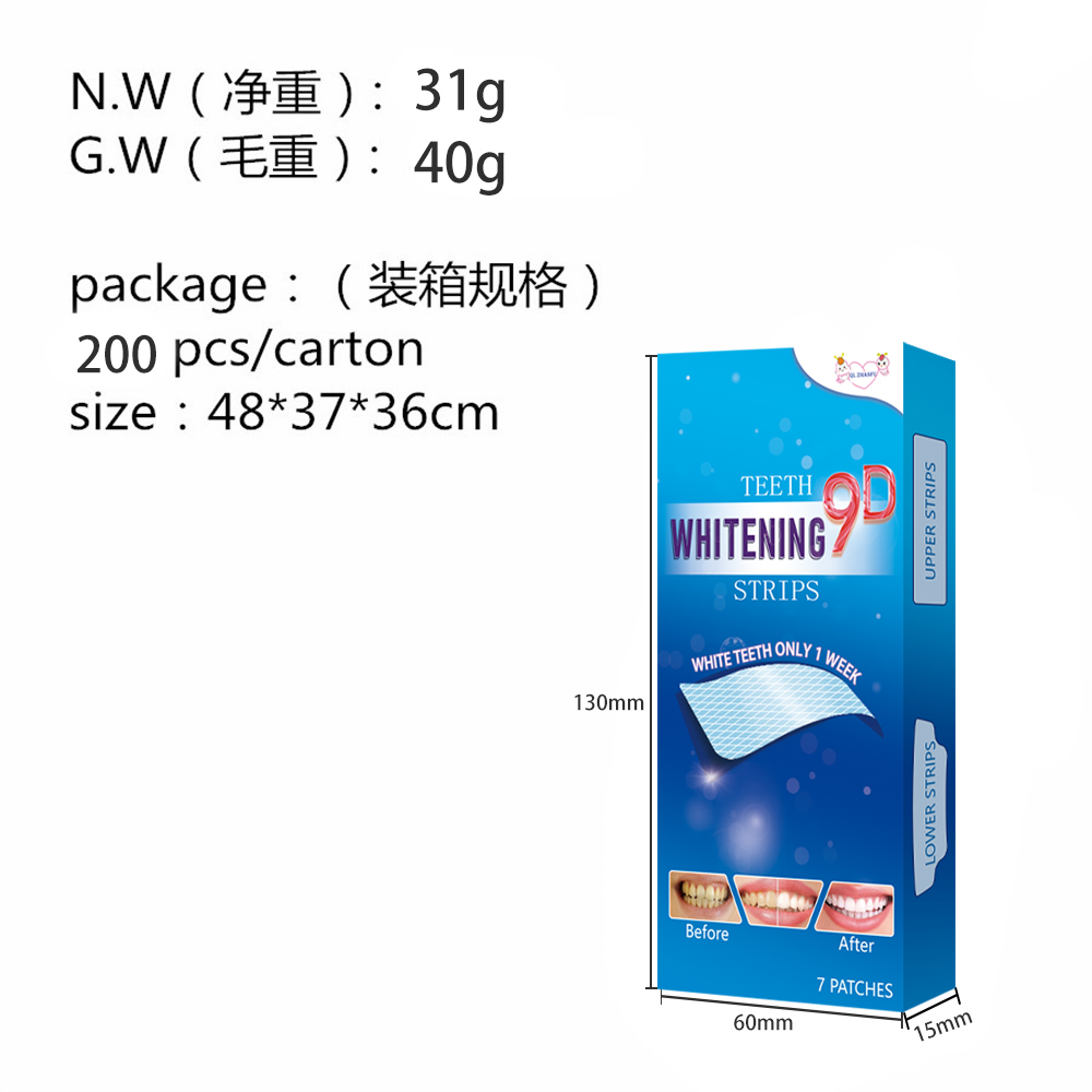 QL Zhanfu Teeth Patch Yellow White Bright White Teeth Patch Teeth Yellow Clear Teeth Whitening Teeth Patch Cover