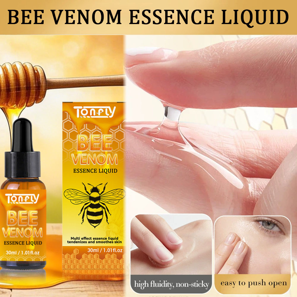 Bee Venom Anti-Wrinkle Essence Anti-Aging Polypeptide hyaluronic acid Essence Repair Moisturizing Firming Facial Skin Essence