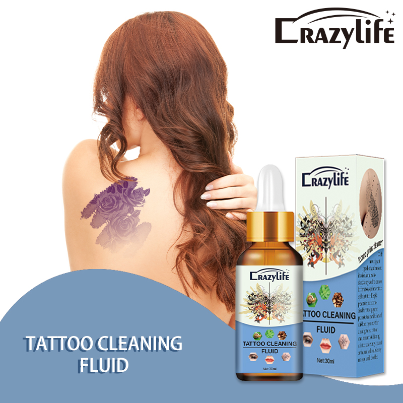 Quick Tattoo Removal Serum Permanent Tattoo Remover Liquid Natural Painless Body Facial Pigment Fading Cleaning Skin Care