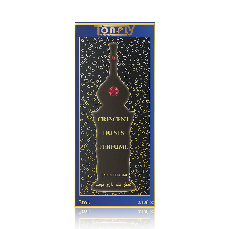 Tonfly Blue small waist men's perfume, portable perfume 3ml