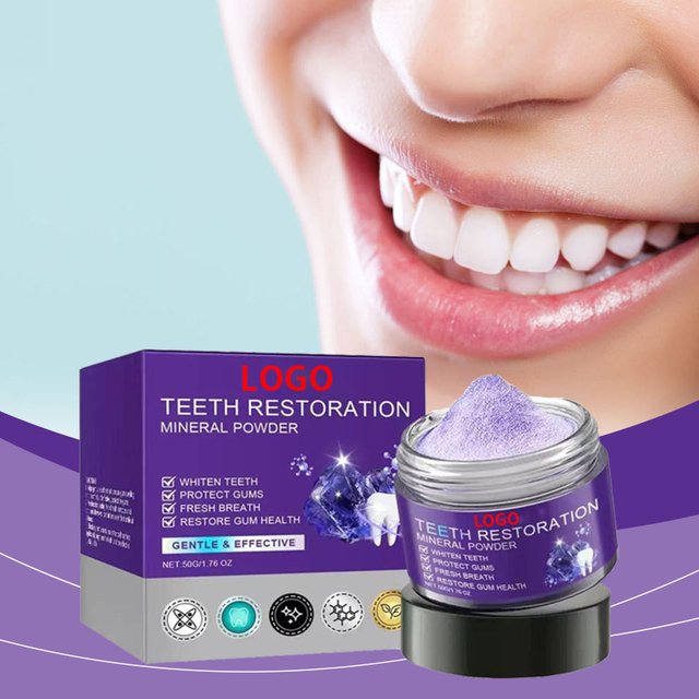 Dental cleaning powder - Deep oral cleaning, removes yellowing and stains, freshens breath, and cleans teeth.