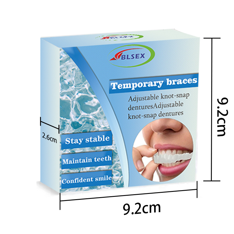 BLSEX Whitening braces, simulation braces, silicone braces, teeth whitening