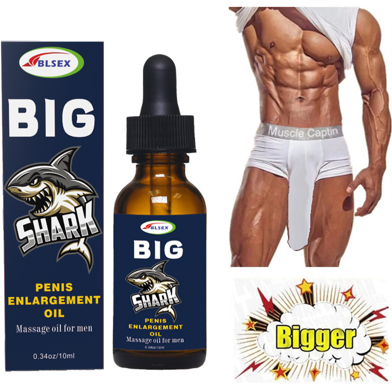 BLSEX Couple sex toys, men's penis enlargement oil, delayed ejaculation oil 10ml
