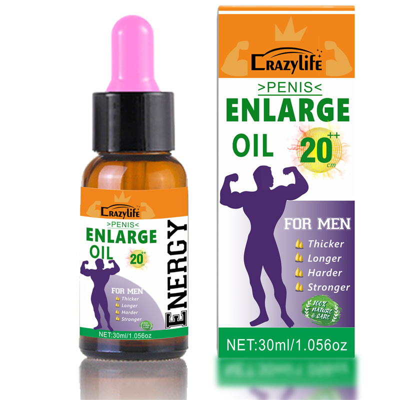 Crazylife Men's Penis Enlargement Oil Massage Essential Oil Delay Oil 30ml