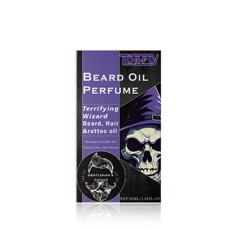 TONFLY Halloween Series Purple Beard Perfume Oil Beard Care Perfume Oil 30ML