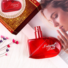 TONFLY Women's Perfume High Appearance Level Red Heart Eau De Toilette Spray 50ml Fragrance Perfume