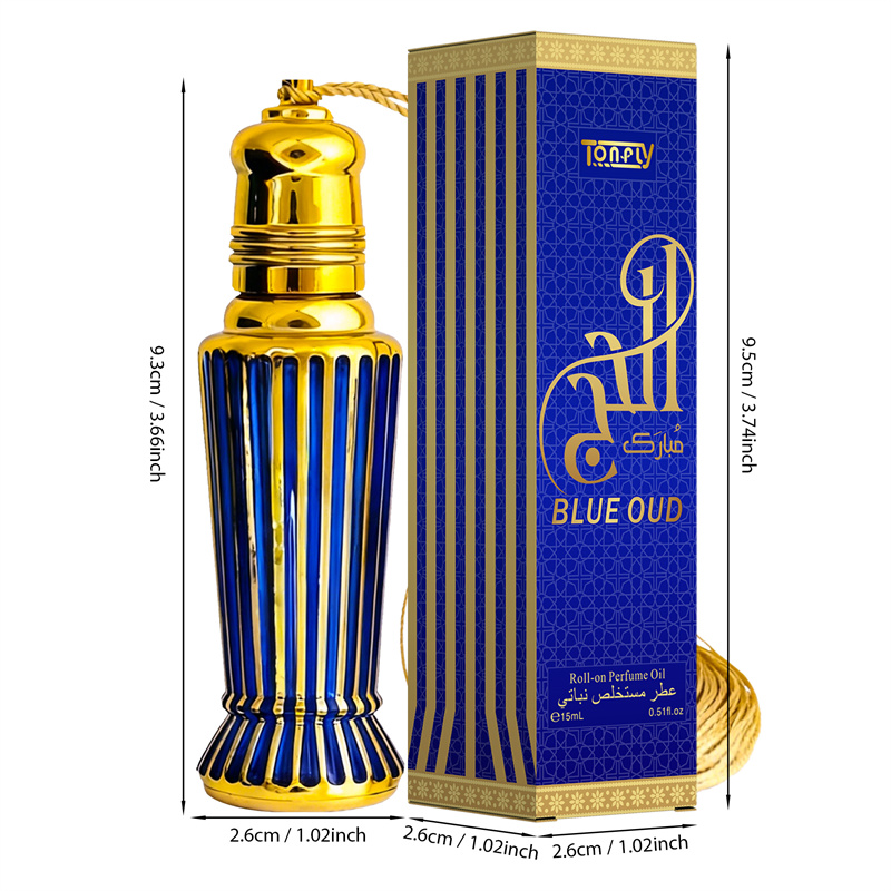 Tonfly Blue conical bottle lady perfume 15ml
