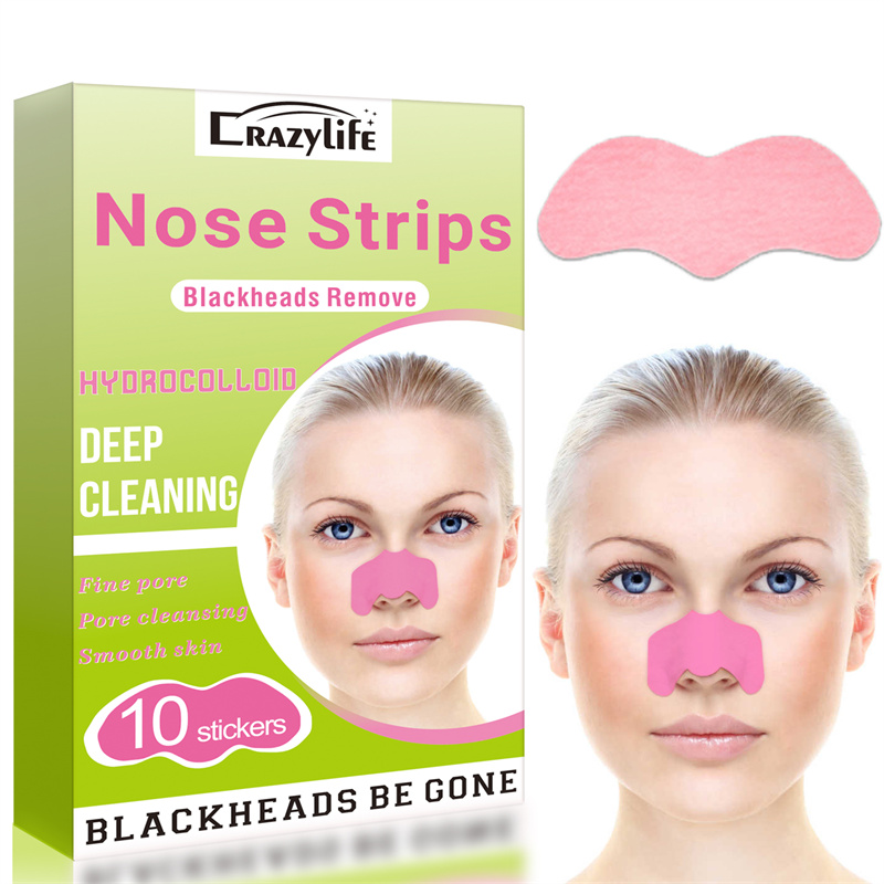 Charcoal & Tea Tree Nose Pore Strip - Blackhead Extractor Deep Cleans Non-Irritating