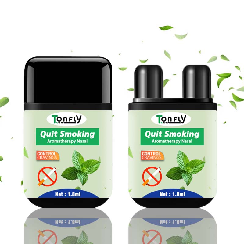 Peppermint Dual-Tip Nasal Inhaler - Fast Nasal Congestion Relief & Energizing Scent