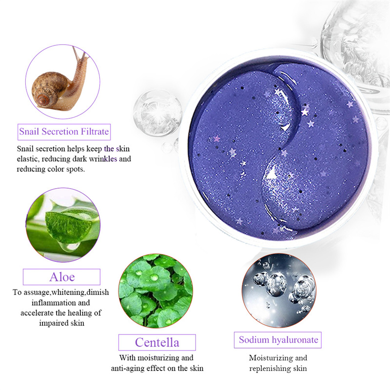 Collagen & Snail Eye Masks-Under Eye Patches Eye Gel Treatment Masks for Puffy Eyes, Eye Pads for Dark Circles, Under Eye Bags