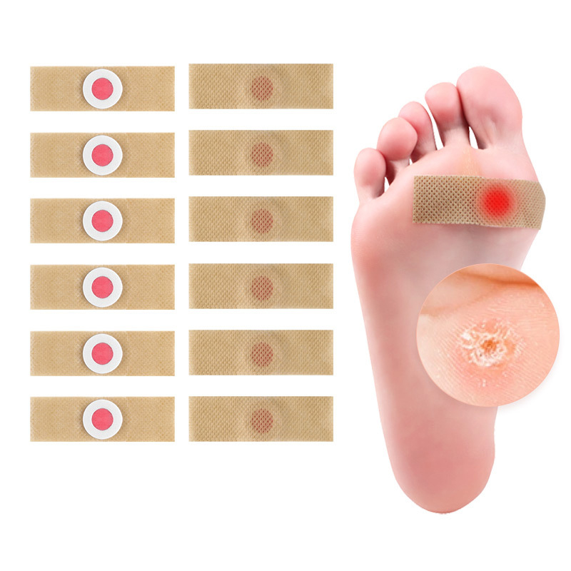 Crazylife Foot Toe Corn And Callus Removers Pads Self-Stick Adhesive Foot Cushion Corn Callus Remover Cushions Foot Care Patches