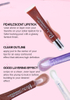 PAGE VINE Glossy Lip Cream - Moisturizing and Hydrating Lip Balm with Full-Lip Effect and Sparkling Lip Shimmers