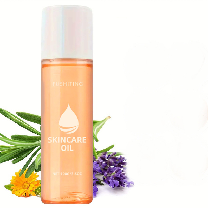 Stretch mark oil makes stretch marks look more attractive and prevents them from cracking. The oil is moisturizing and nourishing, containing vitamin E.