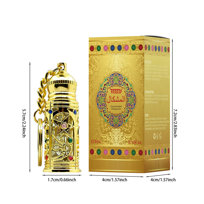 Tonfly Golden Spire Lady Perfume - Convenient Perfume 3ml