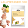 Natural Ginger Foot Pads Deep Cleansing Foot Pads For Feet Care Improve Sleep Detoxification And Body Shaping
