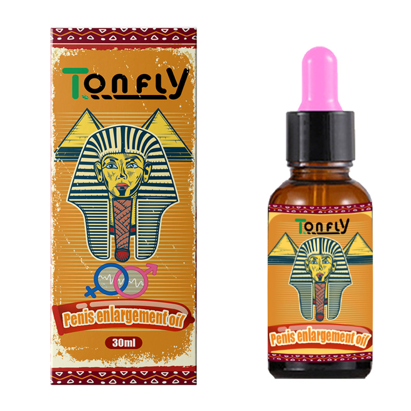 Tonfly Penis Enlargement Massage Oil for Men - Male Enhancement Training Gel, Adult Size & Performance Boost