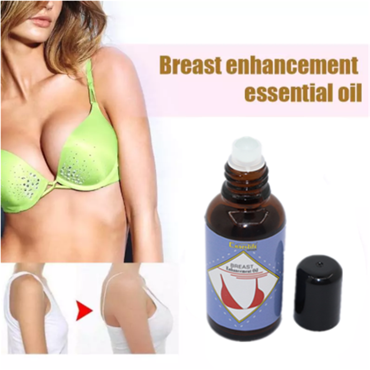 Natural Breast Care Roll-On Oil - Hydrating Firming Body Serum for Women
