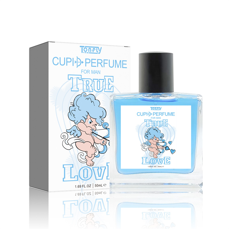 TONFLY Men's Cupid Perfume Spray Blue Charm Release Sensual Perfume Spray 50ML