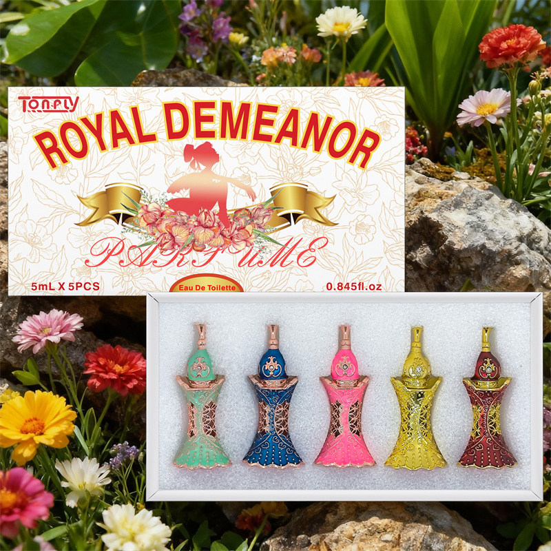 Tonfly Colorful skirt perfume set for ladies' perfume