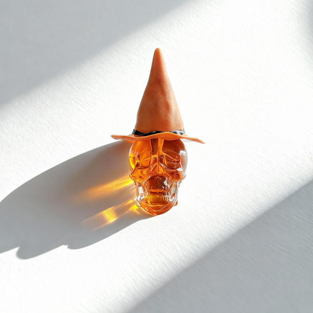 Tonfly Orange Skull Crystal Perfume 30ml – Long-Lasting Men’s Cologne with Iconic Skull Design