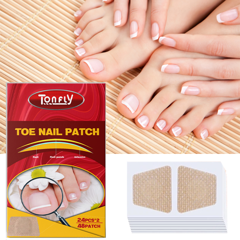Tonfly Ingrown Toenail Correction Tool Nail Filling Pad Ingrown Toe Nail Treatment Elastic Patch Straightening Clip Brace Pedicure Tool