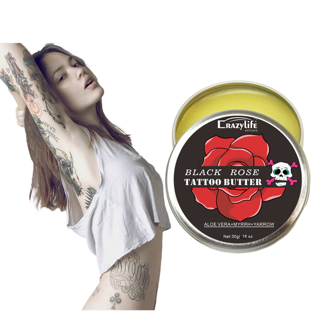 Tattoo care Butter , color fixing, moisturizing, skin nourishing, gentle, tattoo embroidery, tattoo cream