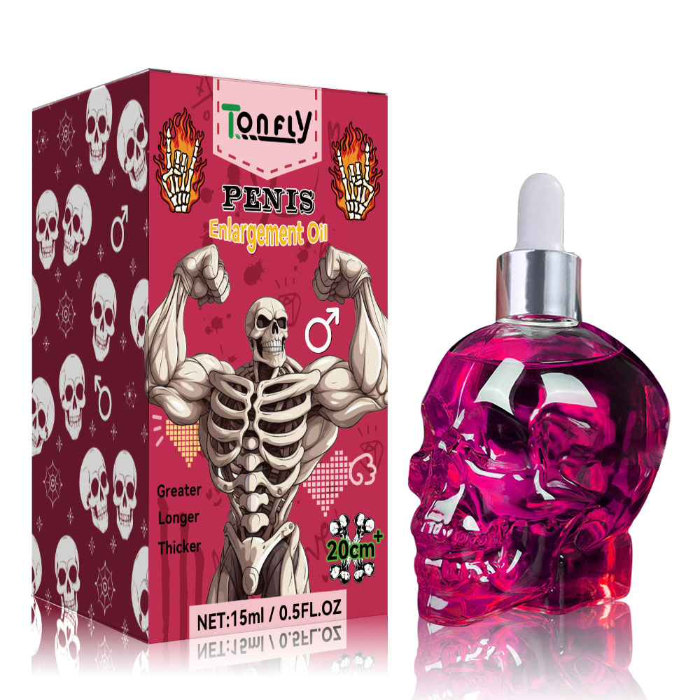 Tonfly Men's Repair & Nourish Intimate Massage Oil - Penis Care, Enlargement & Enhancement Oil for Men - Premium Arousal & Sensual Lubricant