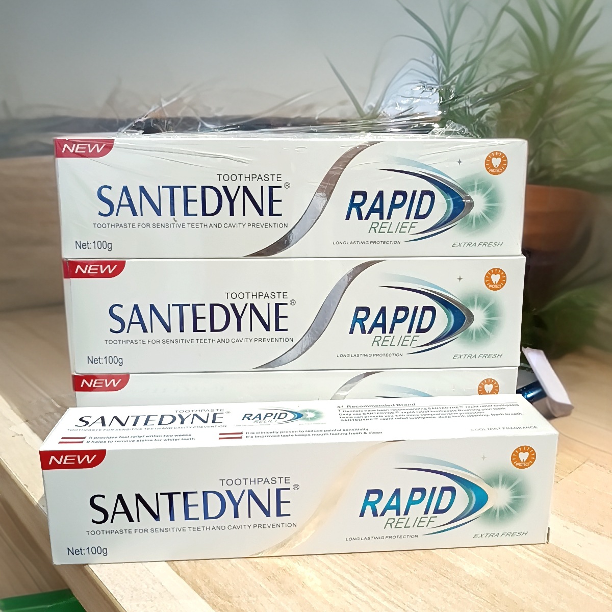 SANTEDYNE foreign trade toothpaste cross-border export to Africa English toothpaste