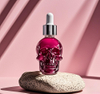EDIEBAO Pink Skull Perfume Women's Oil Dropper Stick Fruit Fragrance 30ML