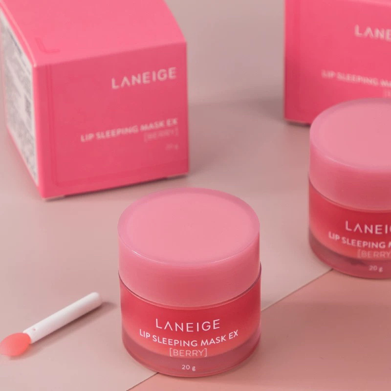 Lip mask 20g, Night Repairing Moisturizing Lip Balm 3g, Moisturizing Hydrating Strawberry Jelly Lip Mask, Moisturizing