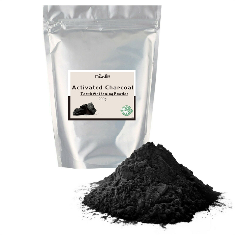 Activated Carbon Tooth Powder Tooth Whitening Powder Bamboo Charcoal Tooth Cleaning Powder Coconut Shell Beauty Tooth Powder Whitening Tooth Cleaning Powder