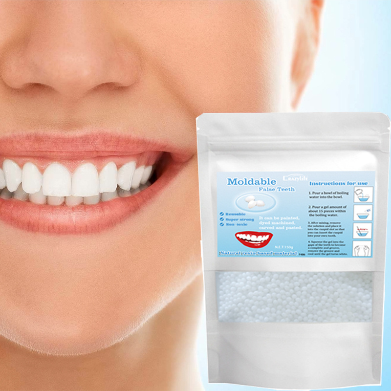 Crazylife Denture Adhesive Cream | Temporary Tooth Repair Kit for Gaps, Loose Dentures & Broken Teeth | Dental Resin Glue for Emergency False Teeth Repair