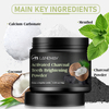 Activated carbon toothpaste - Deeply cleans teeth and whitens them.