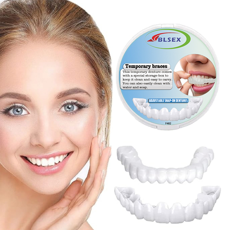 BLSEX Whitening braces, simulation braces, silicone braces, teeth whitening