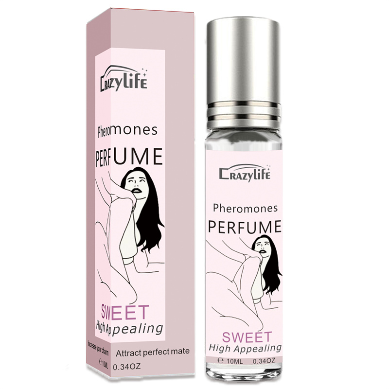 Crazylife Ladies' sensual perfume, pheromone-infused rollerball perfume