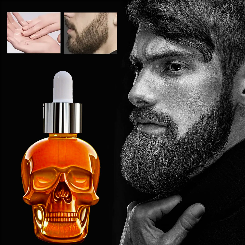 Tonfly Golden Skull Beard Oil Men's Perfume