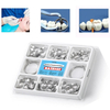 Crazylife Dental Tofflemire Matrix Band Kit | Anatomical Sectional Matrix System for Class II Restorations | Posterior Tooth Contouring, Composite Filling & Crown Buildup Clinical Supplies