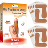 BLSEX 10PCS Thumb Correction Patch Big Toe Corrector Adjuster Finger Toe Patch Protector Hallux Valgus Orthopedic Sticker Pad