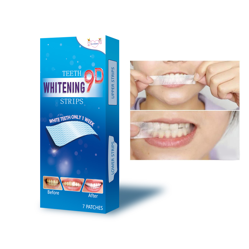QL Zhanfu Teeth Patch Yellow White Bright White Teeth Patch Teeth Yellow Clear Teeth Whitening Teeth Patch Cover