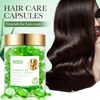 Moroccan Argan Oil Hair Capsules - Anti-Frizz Hydrating Serum for Smooth Shine
